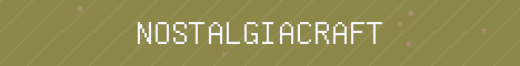 NostalgiaCraft Minecraft server banner