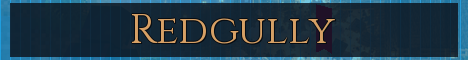 Redgully Minecraft server banner