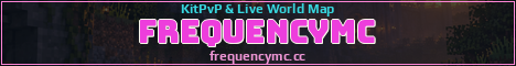 FrequencyMC Minecraft server banner