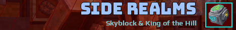 Side Realms Minecraft server banner