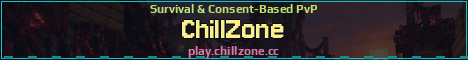 ChillZone Minecraft server banner
