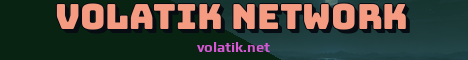 Volatik Network Minecraft server banner