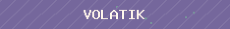 Volatik Network Minecraft server banner
