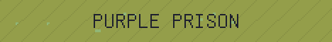 Purple Prison Minecraft server banner