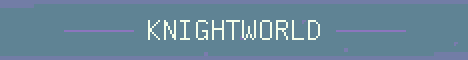KnightWorld Minecraft server banner