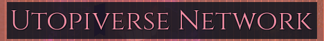 Utopiverse Network Minecraft server banner