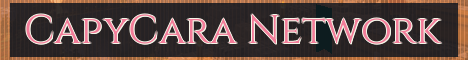 CapyCara Network Minecraft server banner