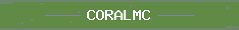 CoralMC Minecraft server banner