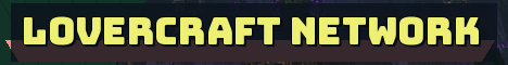 LoverCraft Network Minecraft server banner