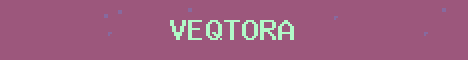 Veqtora Minecraft server banner