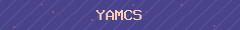 YAMCS Minecraft server banner