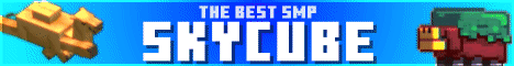 SkyCube Minecraft server banner