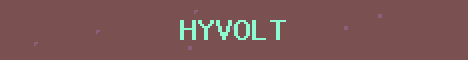 Hyvolt Network Minecraft server banner