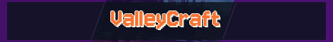 ValleyCraft Minecraft server banner