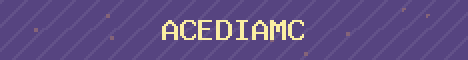 AcediaMC Minecraft server banner