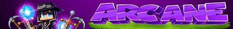 ArcaneMC Minecraft server banner