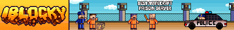 iBlocky Minecraft server banner