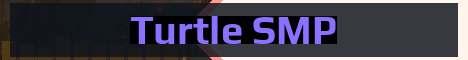 Turtle SMP Minecraft server banner