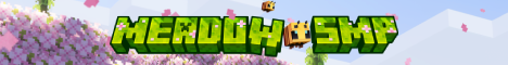 Meadow SMP Minecraft server banner