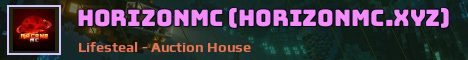 HorizonMC (HorizonMC.xyz) Minecraft server banner