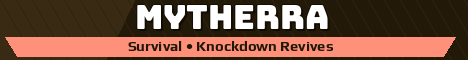 Mytherra Minecraft server banner