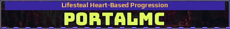 PortalMC Minecraft server banner