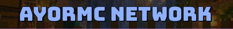 AyorMC Network Minecraft server banner