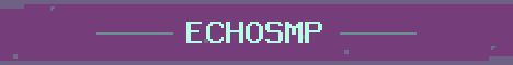 EchoSMP Minecraft server banner