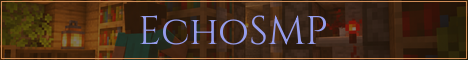 EchoSMP Minecraft server banner