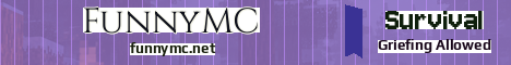 FunnyMC Minecraft server banner