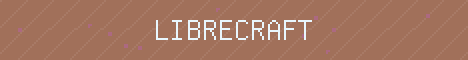 Librecraft Minecraft server banner