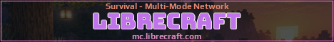 Librecraft Minecraft server banner