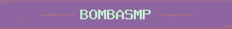 bombaSMP Minecraft server banner