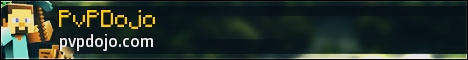 PvPDojo Minecraft server banner