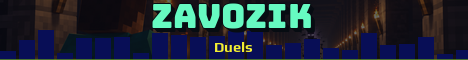 ZAVOZIK Minecraft server banner