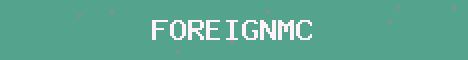 ForeignMC Minecraft server banner