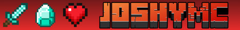 JoshyMC Minecraft server banner