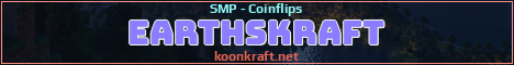 EarthsKraft Minecraft server banner