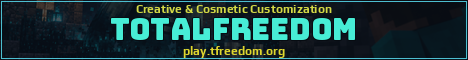 TotalFreedom Minecraft server banner