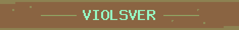 Violsver Minecraft server banner
