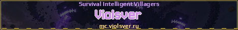 Violsver Minecraft server banner