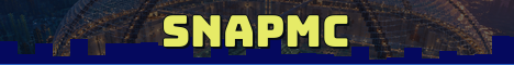SnapMC Minecraft server banner