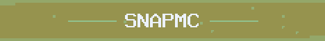 SnapMC Minecraft server banner