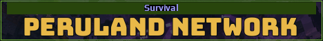 Peruland Network Minecraft server banner