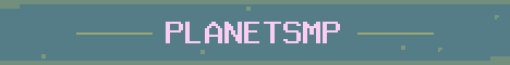 PlanetSMP.com Minecraft server banner