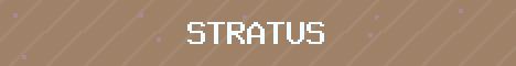 Stratus Network Minecraft server banner