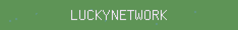 LuckyNetwork Minecraft server banner