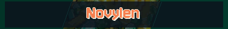 Novylen Minecraft server banner