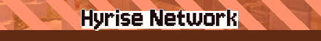 Hyrise Network Minecraft server banner
