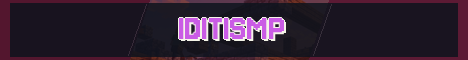 IDITISMP Minecraft server banner